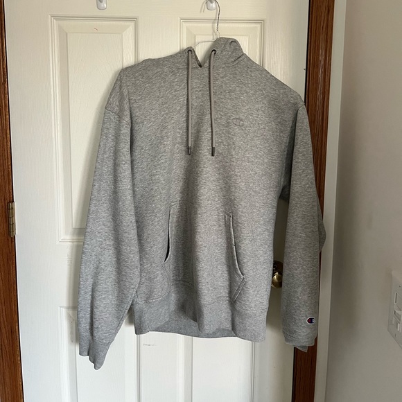 Grey Champion Hoodie, Size Medium - Picture 1 of 3